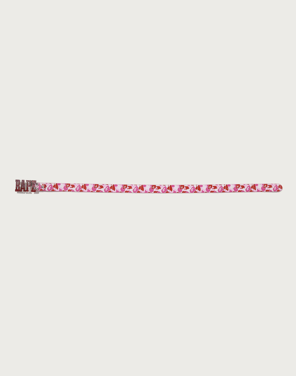 ABC CAMO BAPE LEATHER BELT MENS