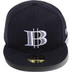 B LOGO NEW ERA 59FIFTY CAP MENS