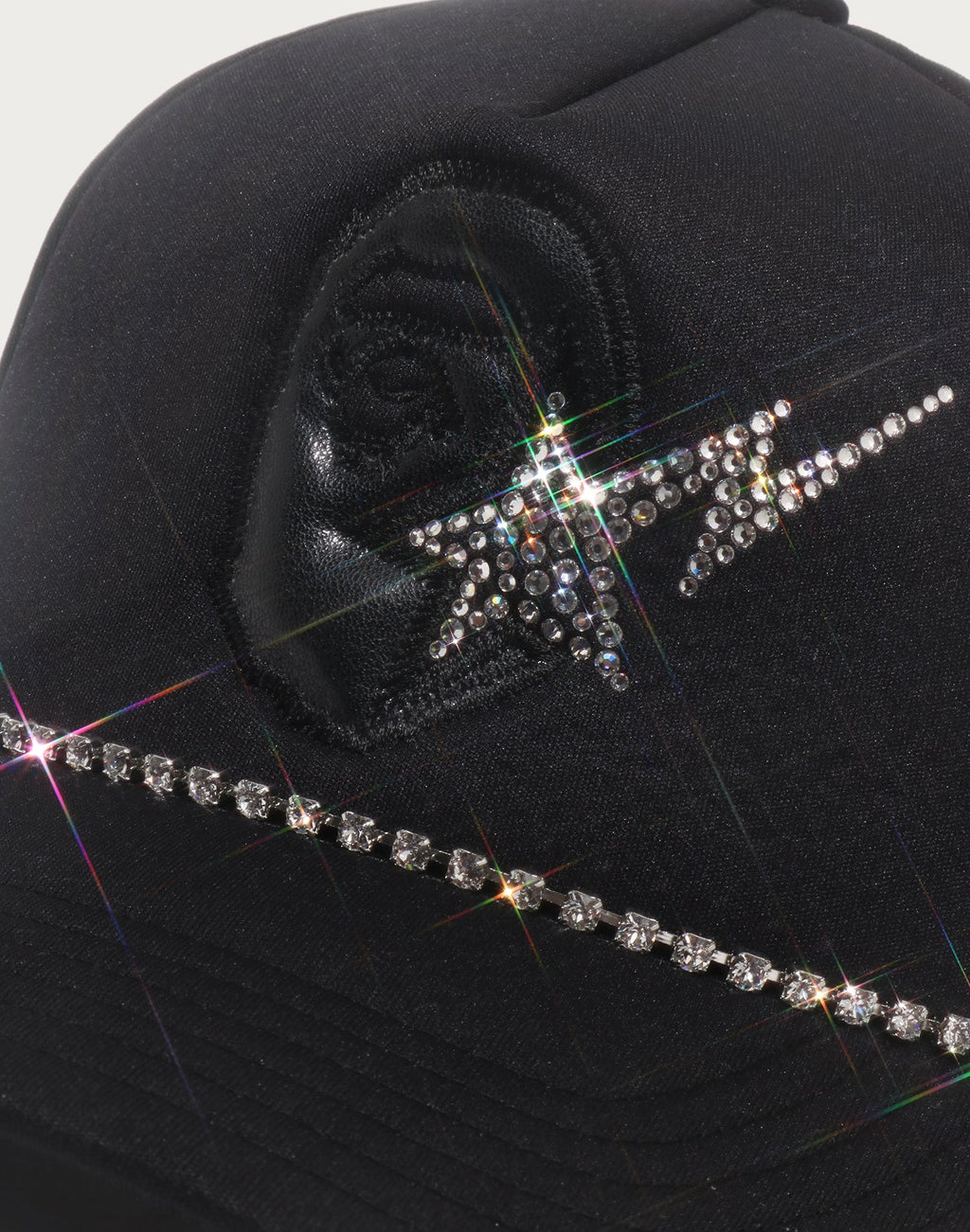 APE HEAD CRYSTAL MESH CAP MENS