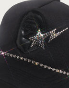 APE HEAD CRYSTAL MESH CAP MENS