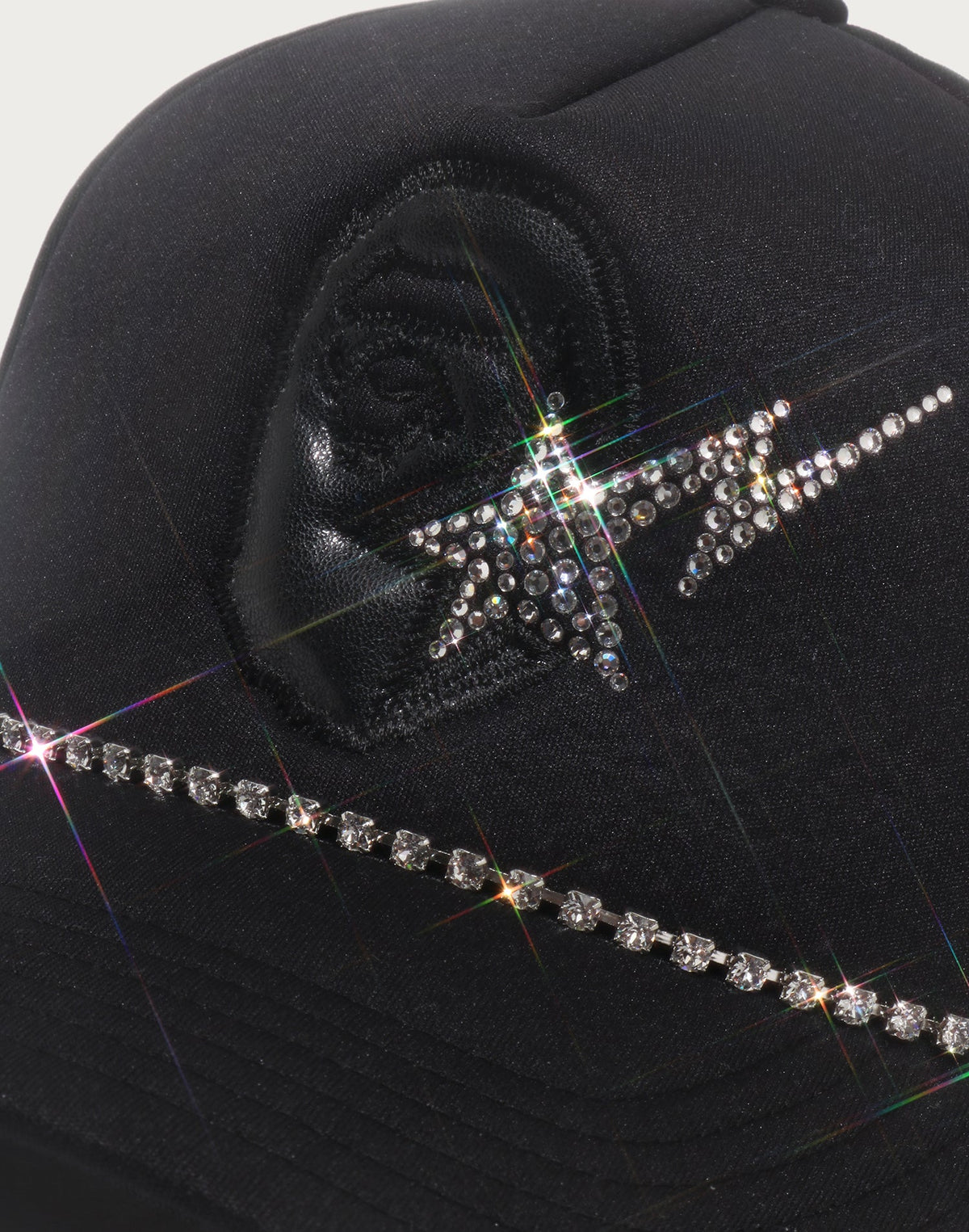 APE HEAD CRYSTAL MESH CAP MENS