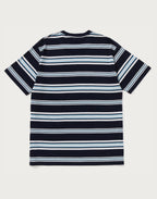BAPE MENS APE HEAD COLLEGE STRIPE TEE
