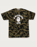 1ST CAMO COLLEGE TEE MENS