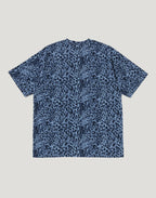 WILD LEOPARD PATTERN COLLEGE RELAXED FIT TEE MENS