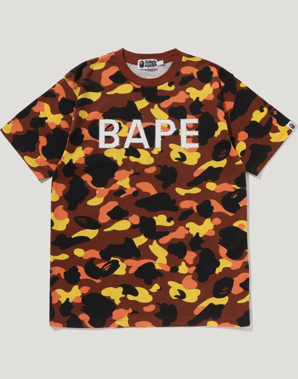 1ST CAMO BAPE RHINESTONE TEE MENS