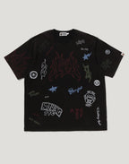OVERALL PRINT RELAXED FIT TEE MENS