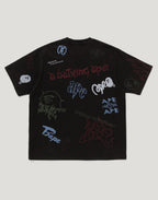 OVERALL PRINT RELAXED FIT TEE MENS