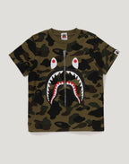 1ST CAMO SHARK TEE KIDS