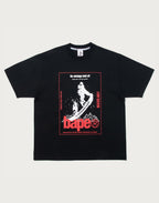 BAPE BY KAZUKI KURAISHI SKATE RELAXED FIT TEE MENS