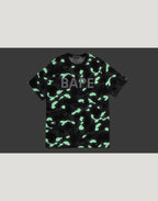 CITY CAMO RHINESTONE BAPE LOGO TEE MENS