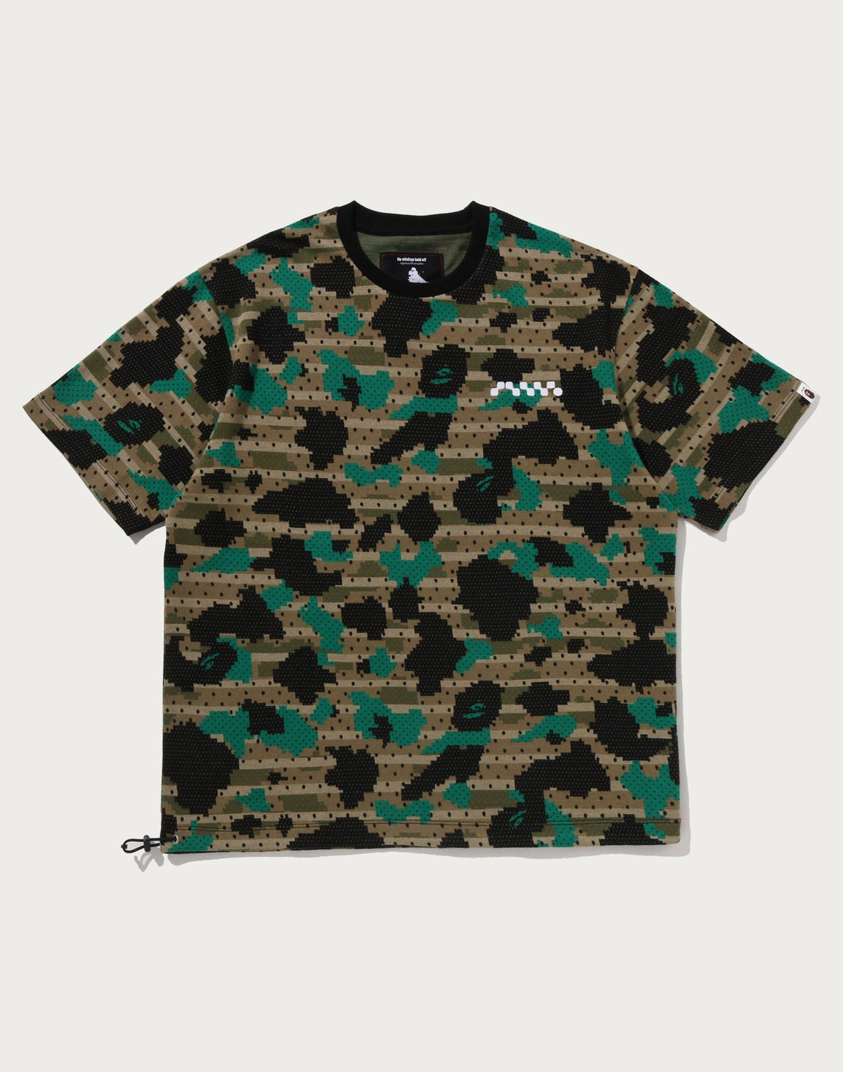 BAPE BY KAZUKI KURAISHI DIGITAL 1ST CAMO DOT SS TEE MENS