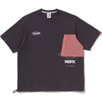 BAPE BY KAZUKI KURAISHI POCKET RELAXED FIT TEE MENS