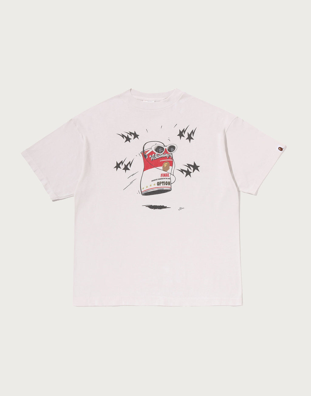BAPE X SAINT MXXXXXX DANCING CAN TEE MENS