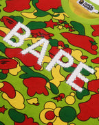 STA CAMO RHINESTONE BAPE LOGO TEE MENS