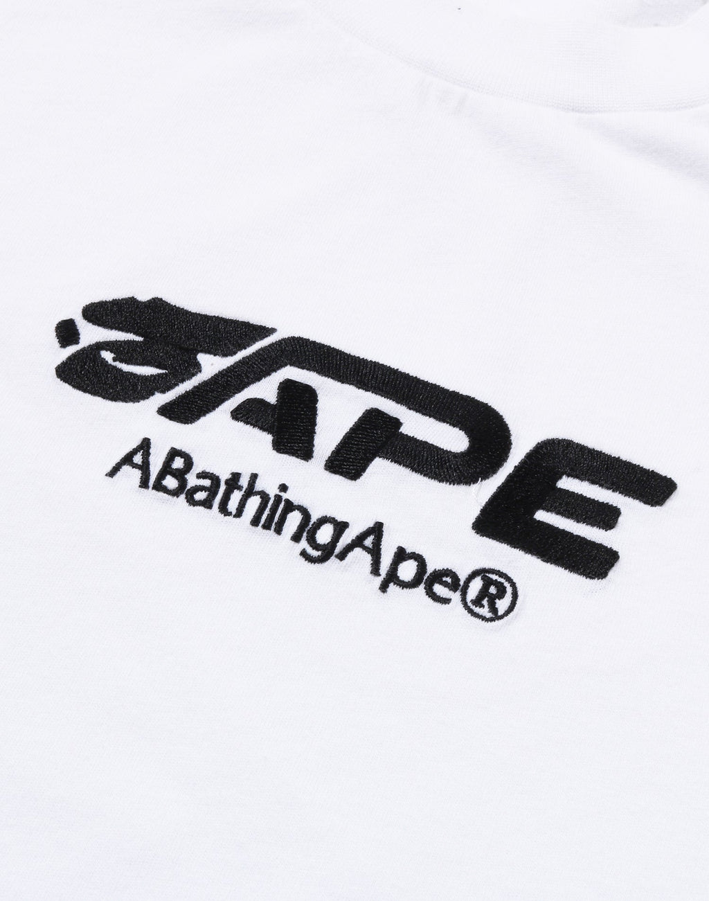 APE FACE LOGO SHRUNK FIT TEE MENS