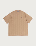 STA PATTERN JACQUARD ONE POINT RELAXED FIT TEE MENS