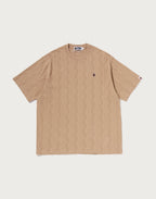 STA PATTERN JACQUARD ONE POINT RELAXED FIT TEE MENS