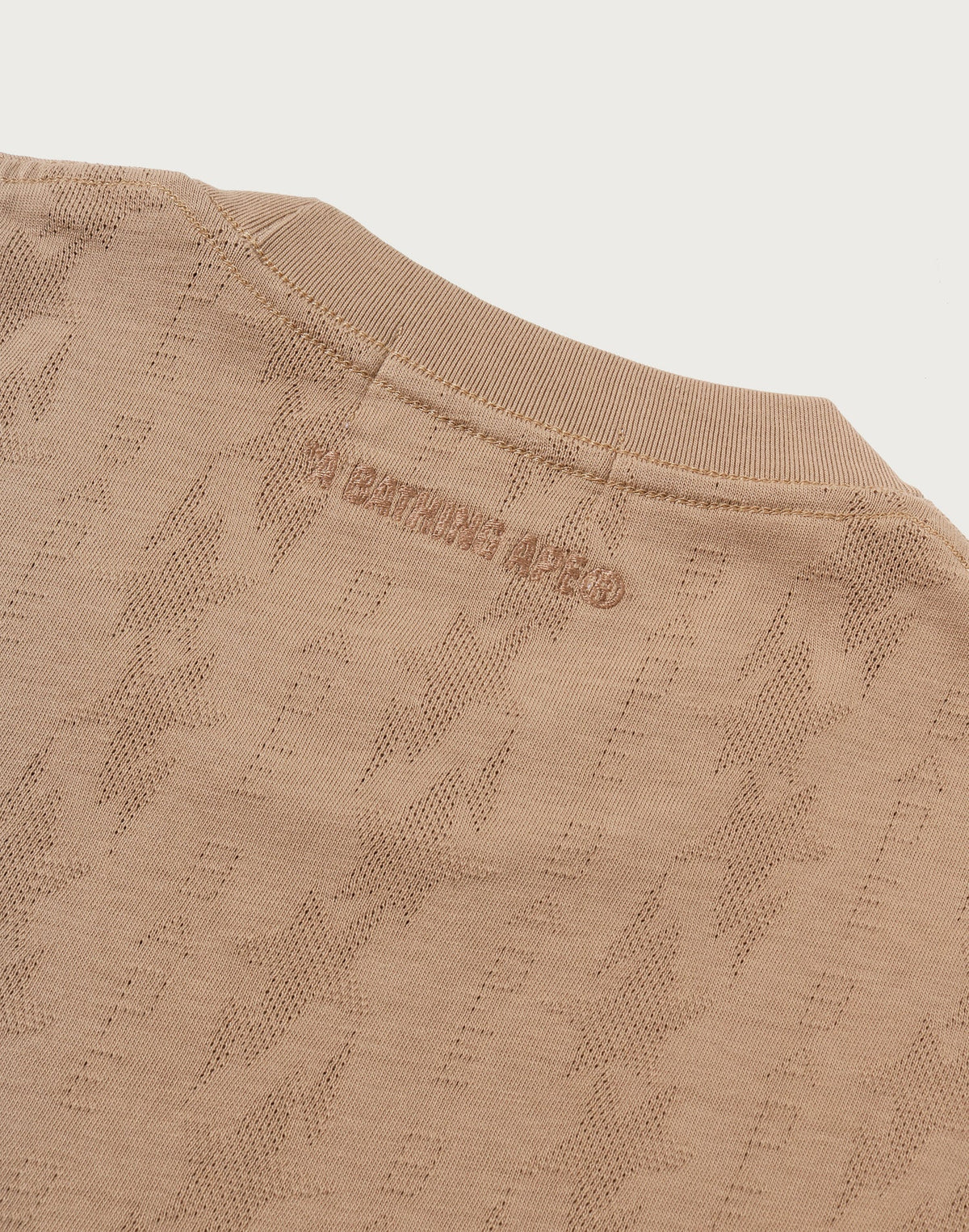 STA PATTERN JACQUARD ONE POINT RELAXED FIT TEE MENS