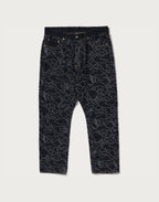 BAPE X OVO NEON 1ST CAMO JACQUARD DENIM PANTS MENS