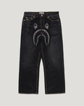 SHARK RELAXED FIT DENIM PANTS MENS