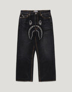 SHARK RELAXED FIT DENIM PANTS MENS
