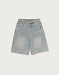 BAPE STA LOGO DENIM JORTS LADIES