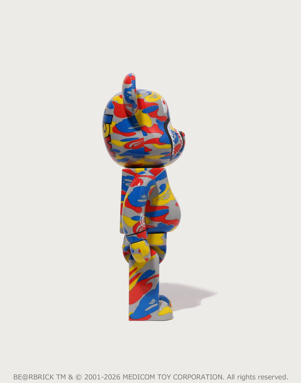 BAPE X MEDICOM TOY 30TH ANNIV. SHARK HOODIE BE@RBRICK 100%&400%
