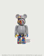 BAPE X MEDICOM TOY 30TH ANNIV. SHARK HOODIE BE@RBRICK 100%&400%