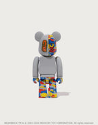 BAPE X MEDICOM TOY 30TH ANNIV. SHARK HOODIE BE@RBRICK 100%&400%