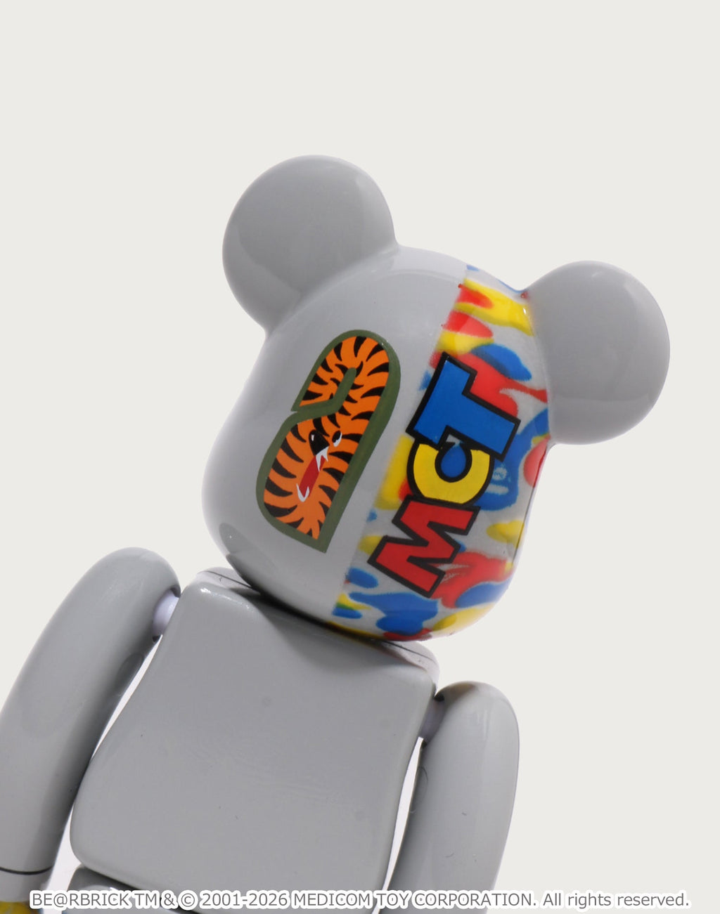 BAPE X MEDICOM TOY 30TH ANNIV. SHARK HOODIE BE@RBRICK 100%&400%