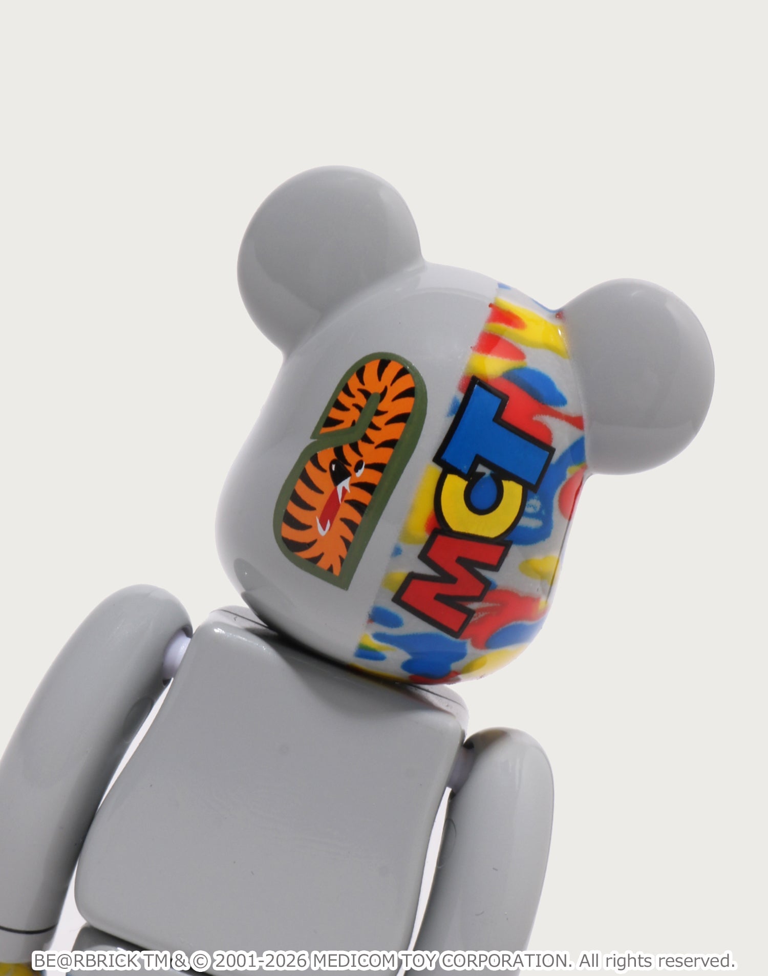 BAPE X MEDICOM TOY 30TH ANNIV. SHARK HOODIE BE@RBRICK 100%&400%