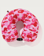 ABC CAMO 2WAY APE HEAD NECK PILLOW