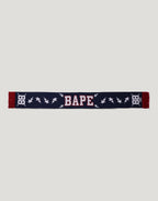 BAPE LOGO JACQUARD SCARF