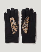 WILD LEOPARD PATTERN GLOVES MENS