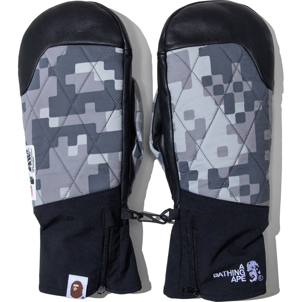 BAPE BY KAZUKI KURAISHI UAP CAMO GLOVES MENS