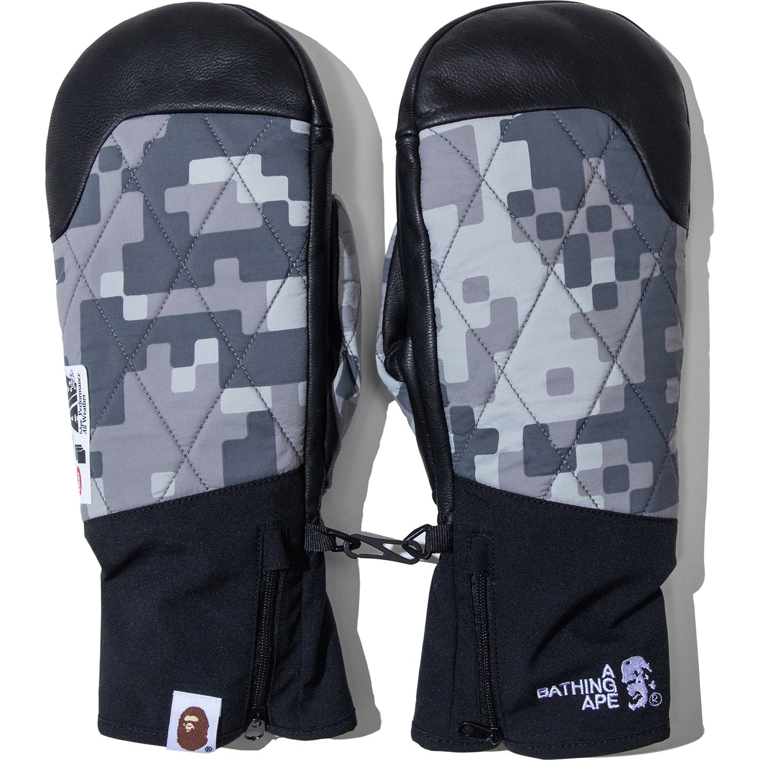 BAPE BY KAZUKI KURAISHI UAP CAMO GLOVES MENS