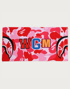 ABC CAMO SHARK BEACH TOWEL