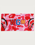 ABC CAMO SHARK BEACH TOWEL