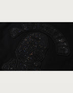 BAPE X SWAROVSKI - DETACHABLE HOODIE VARSITY JACKET MENS