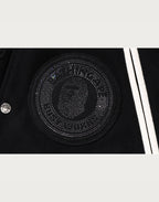 BAPE X SWAROVSKI - DETACHABLE HOODIE VARSITY JACKET MENS