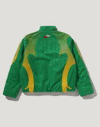 ABA FRAME MONOGRAM JACQUARD MULTI LOGO PADDED JACKET MENS