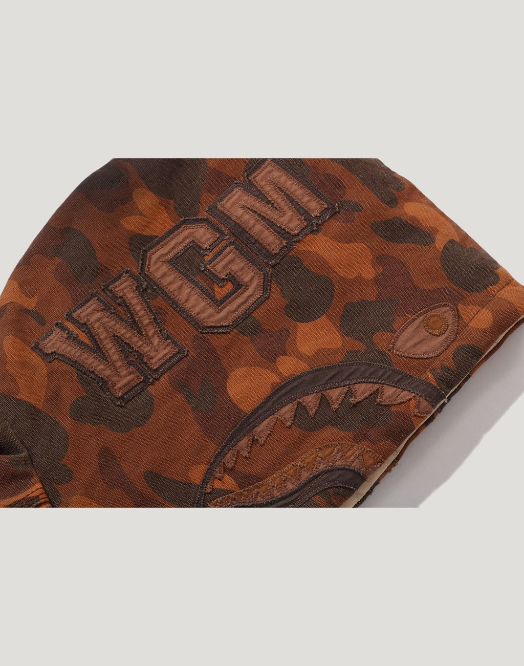 SOLID 1ST CAMO REVERSIBLE SHARK ZIP HEAVY JACKET MENS