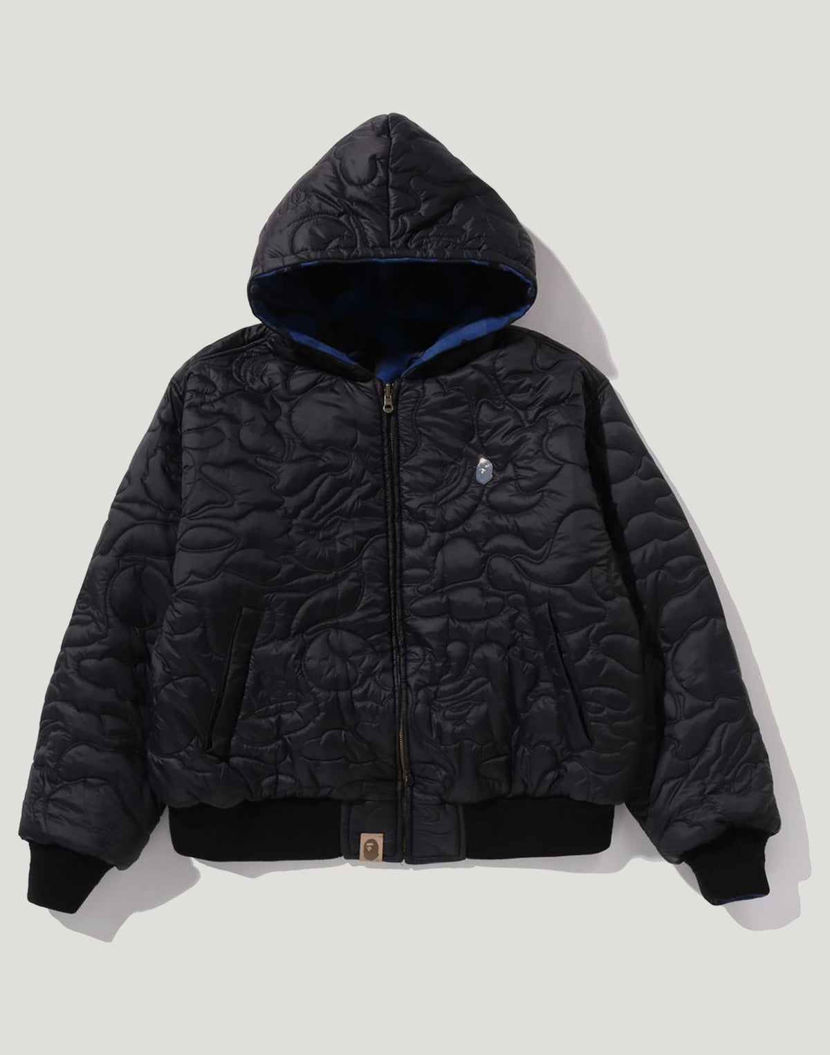 SOLID 1ST CAMO REVERSIBLE SHARK ZIP HEAVY JACKET MENS