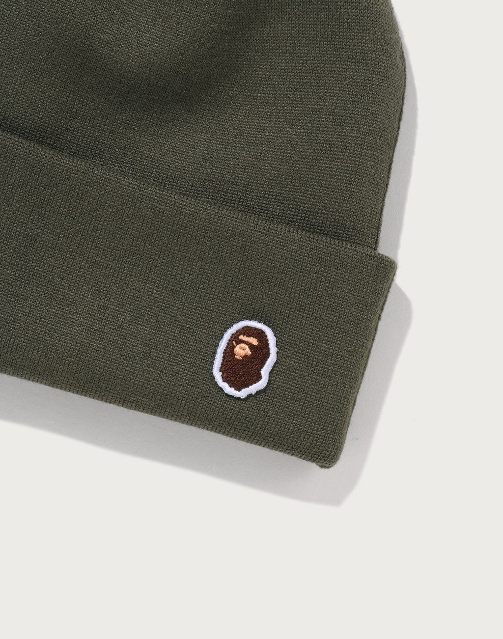 APE HEAD ONE POINT KNIT CAP MENS