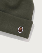 APE HEAD ONE POINT KNIT CAP MENS