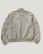 TONAL CHAIN STITCH SHARK BOMBER JACKET MENS