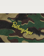GLITCH WOODLAND CAMO BATHING APE LOGO WORKER JACKET LADIES