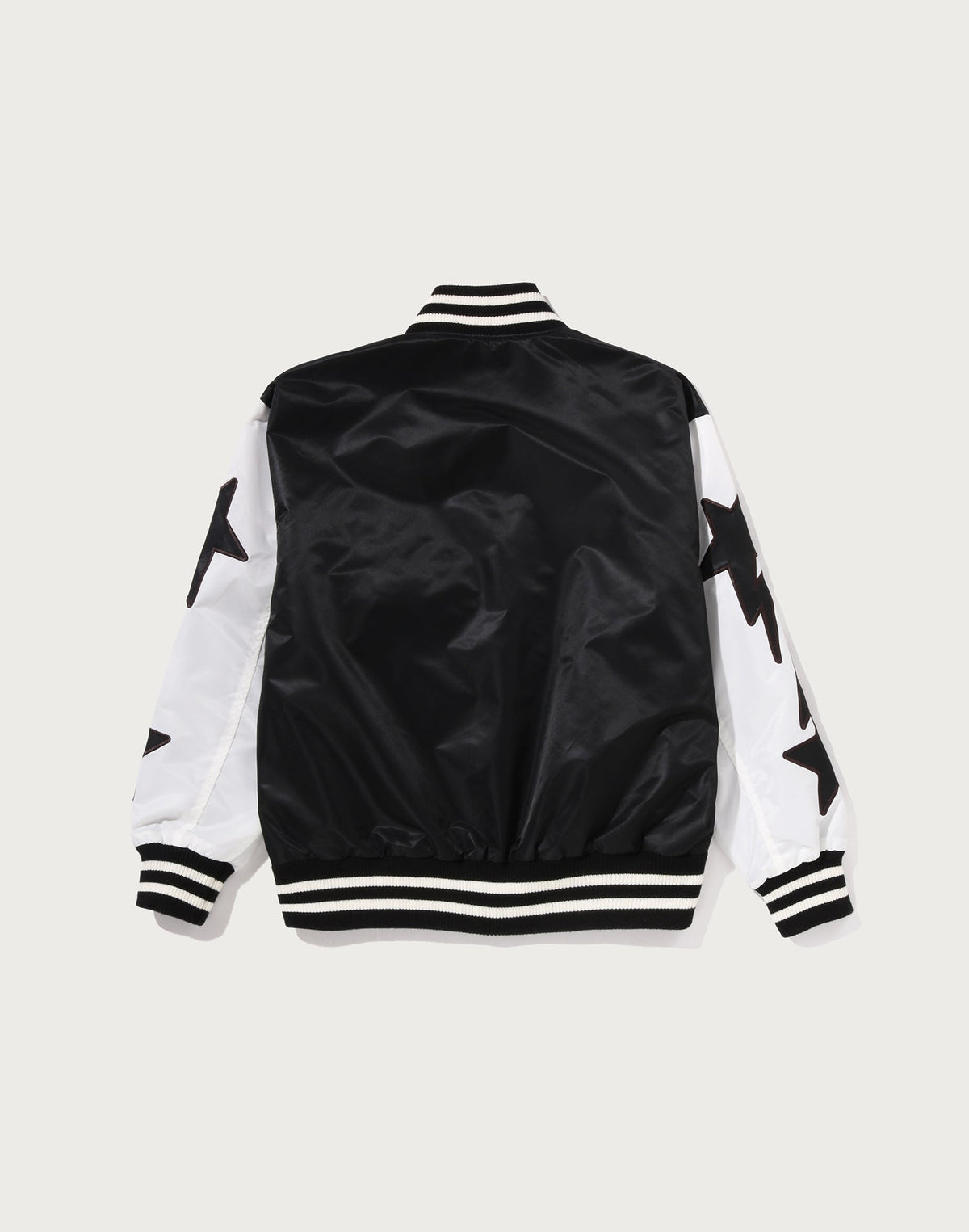 BAPE NYLON VARSITY JACKET MENS