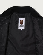 BAPE NYLON VARSITY JACKET MENS