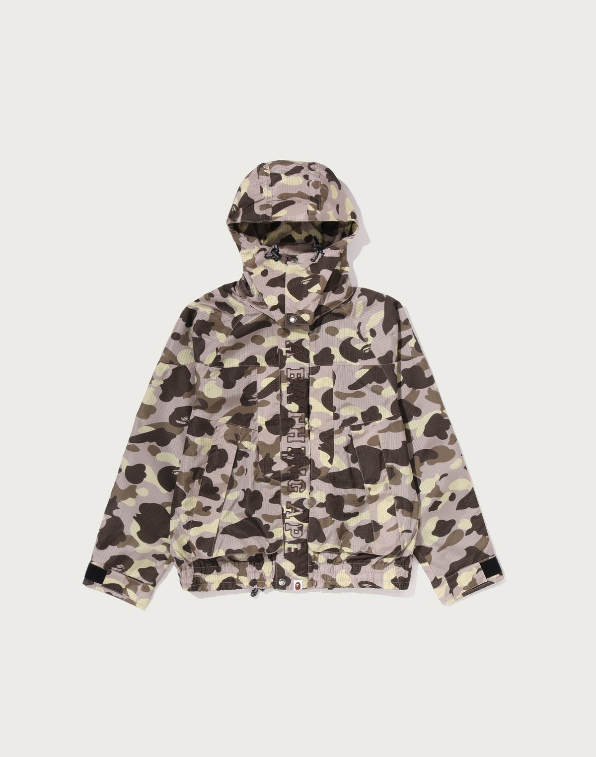 COLOR CAMO REFLECTIVE RIPSTOP SHORT SNOWBOARD JACKET MENS